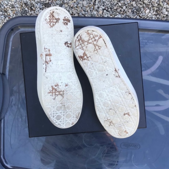 Dior Denim Embellished Sneaker - Picture 5 of 5